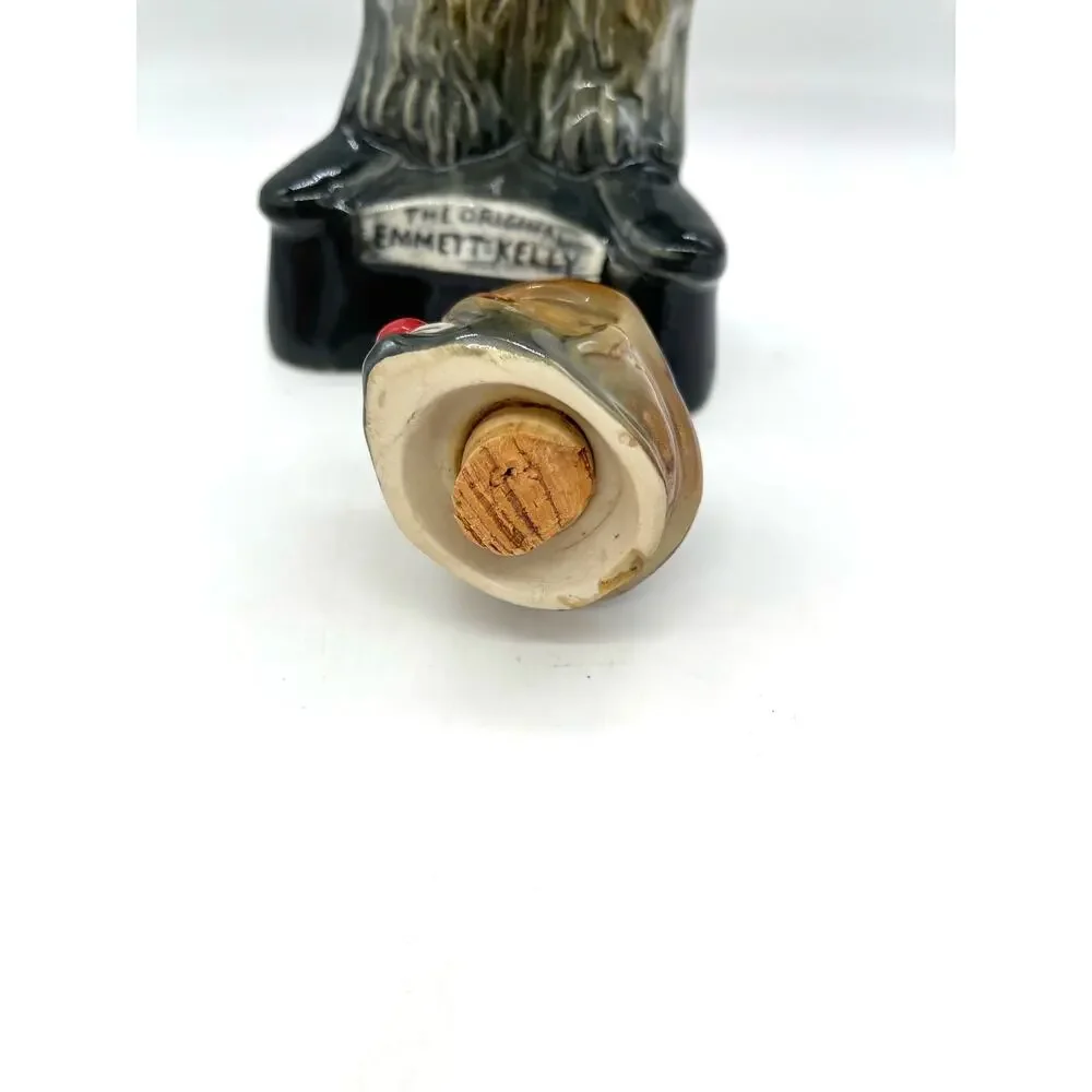 James Jim Beam Decanter Emmett Kelly 1971 Regal China